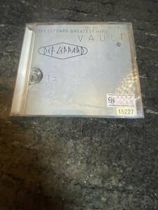 DEF LEPPARD ( диф Leopard ) лучший альбом CD GREATEST HITS VAULT с поясом оби в аренду выше товар 