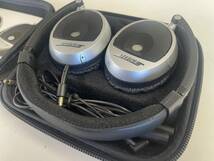 c60 BOSE ボーズ on-ear head phones 有線ヘッドフォン 動作未確認 箱汚れ有 本体美品 現状品_画像7