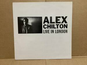 ドイツ盤カラーLP Alex Chilton / Live In London ギターはKNOX(The Vibrators) 1980年のライヴ