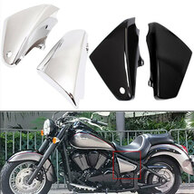 カワサキ KAWASAKI Vulcan 900 VN 900 バッテリーカバー フェアリングカバー 保護 ブラック 左右組 新品_画像4