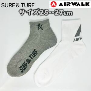 AIRWALK.SURF&TURF men's socks socks 2 pair 