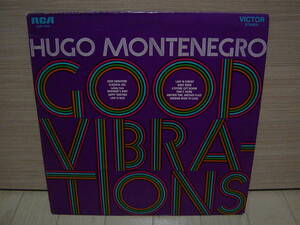 LP[MOOD/EASY LISTENING] TONY'S THEME 収録 HUGO MONTENEGRO GOOD VIBRATIONS ウーゴ・モンテネグロ