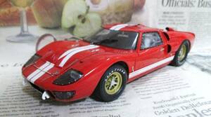 ☆激レア絶版☆EXOTO*1/18*1966 Ford GT40 MKII - Works Prototype 1966 Le Mans 24h レッド≠BBR