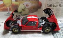 ☆激レア絶版☆EXOTO*1/18*1966 Ford GT40 MKII - Works Prototype 1966 Le Mans 24h レッド≠BBR_画像7