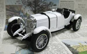 * out of print * Dan Bally mint *1/24*1931 Mercedes-Benz SSKL white * Benz 