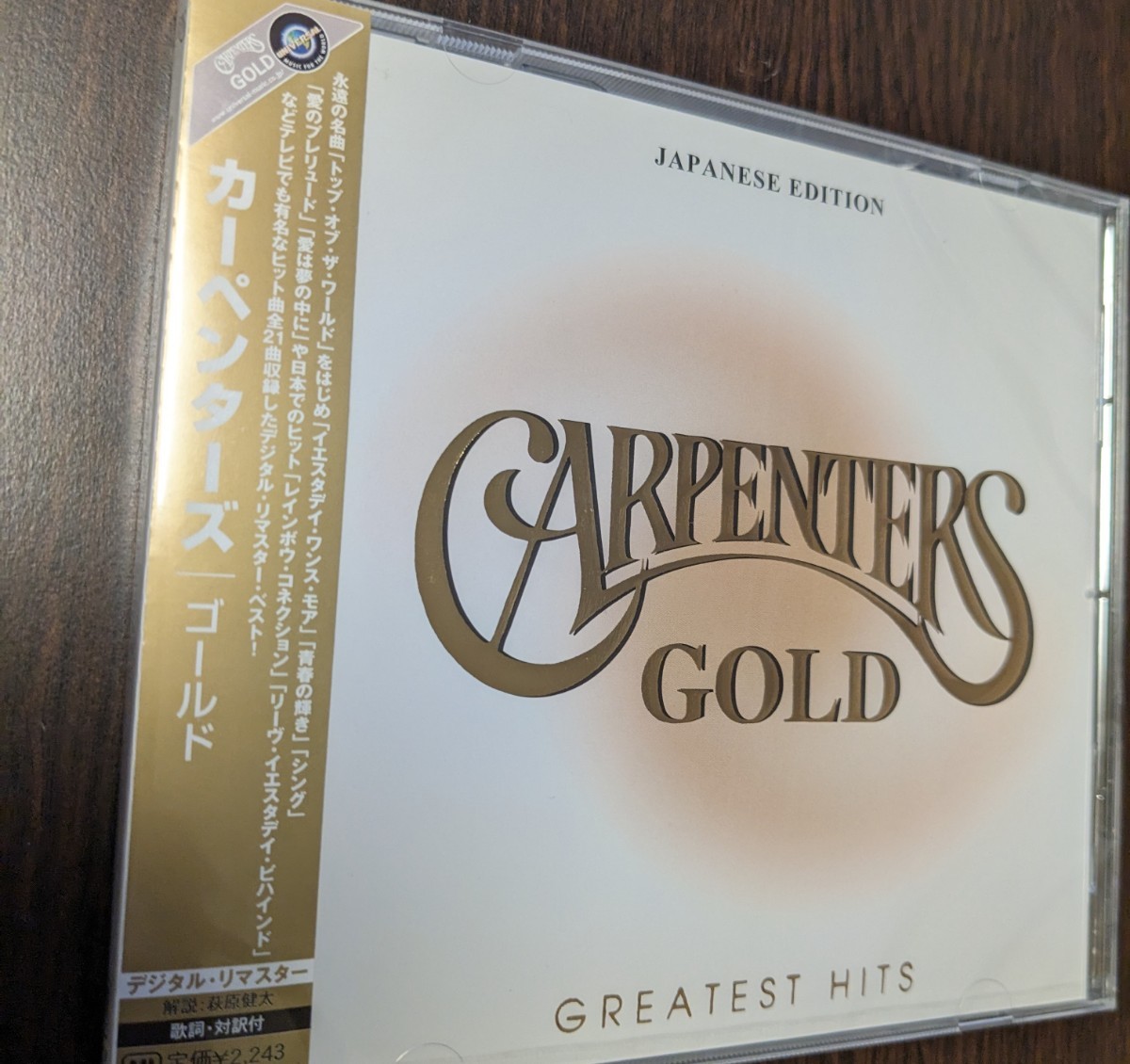 無傷日本CD カーペンターズ ２１曲 ゴールド Carpenters /s - JChere