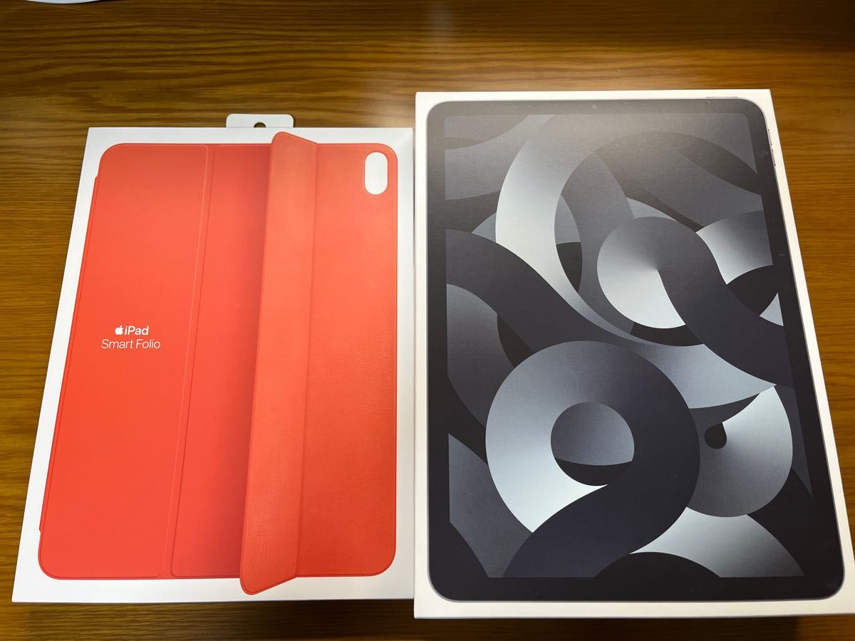 ipad mini6 64gb wifi スターライトとsmart folio オレンジ