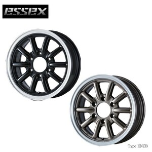 送料無料 エセックス NEO CLASSIC BANANA SPOKE ENCB 17inch 6.5J-17 +38 6H-139.7 (17インチ) 6H139.7 6.5J+38【4本】