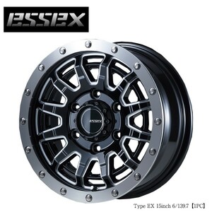 送料無料 エセックス EXTREME Type EX 15inch 6J-15 +33 6H-139.7 (15インチ) 6H139.7 6J+33【4本】