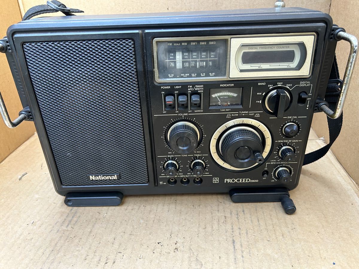送料込・まとめ買い レアな逸品❗NationalプロシードRF-2800 | www