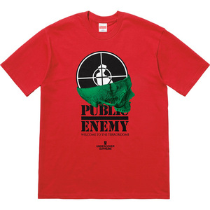 即決 supreme undercover Public Enemy Terrordome Tee red L