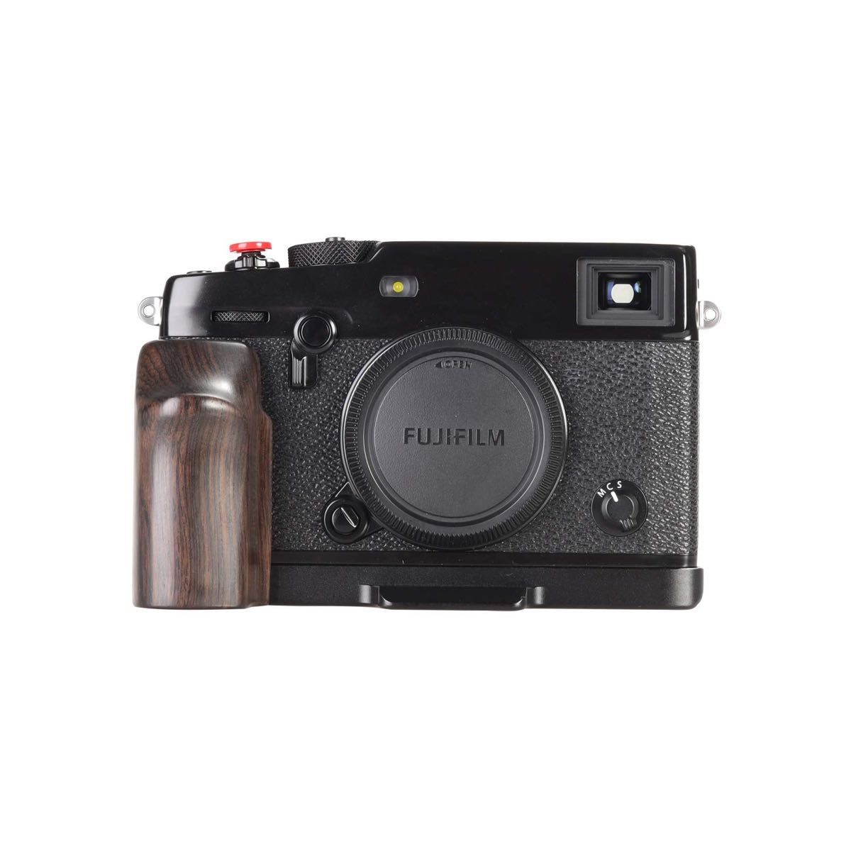 新品 FUJIFILM フジフイルム GFX 50R用 ハンドグリップ(黒檀/エボニー