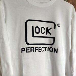 送込 Glock 36　グロック　 ロンT　長袖Tシャツ 白 Mサイズ