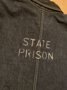 Special 1washed プリズナー　40s STATE PRISON デニム　カバーオール　(検　30s 50s 60s 大戦　HEADLIGHT PAYDAY Levi’s 506 506 XX)
