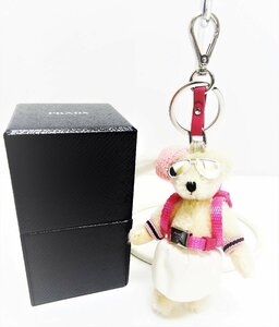 PRADA Prada Trick oru set teddy bear key holder 1TO024 charm TRICK ORSETTO TEDDY *P