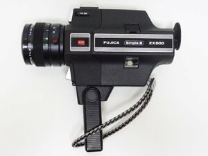 動作未確認 ジャンク扱い フジカ FUJICA Single-8 ZX500 シングル８ 8mmカメラ ムービーフィルムビデオカメラ 富士フィルム ヴィンテージ