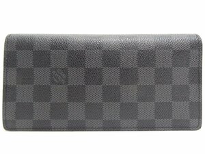 極美品 ルイヴィトン ダミエグラフィット ポルトフォイユブラザ M62665 長財布 LOUIS VUITTON ☆P