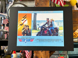 ハリウッドポスター #0054　映画「トップガン」カワサキGPZ900R　トム・クルーズ　B4サイズ　※専用フレームは別売です