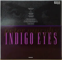 Peter Murphy - [限定] Indigo Eyes UK盤 12inch,Ltd Edition Indigo BEG 210T 1988年 BAUHAUS, Love And Rockets, Peter Murphy, David J_画像2