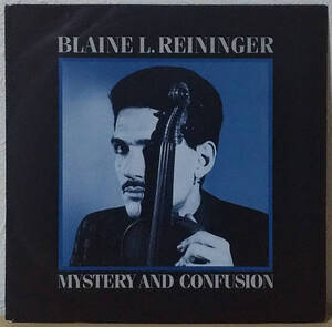 Blaine L. Reininger - Mystery And Confusion Belgium盤 7inch Another Side - SIDE 8412 1984年 Tuxedomoon, Winston Tong, Steven Brown