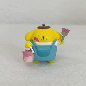 ポムポムプリン 「サンリオキャラクターズ ペイントフィギュア」★高さ約３cm〈C4