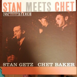 高音質盤 45回転 限定盤 スタンゲッツ チャット・ベイカー Stan Getz,Chet BakerStan Meets Chet レコード LP アナログ vinyl