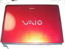 即決！ SONY VAIO PCG-5K6N　Win10 Pro 64bit　Intel Celeron 540 1.86GHz　2GB 160ＧB　レッド系　14.1型　AC/ケース/M-Office付 ◇p884◇_画像7