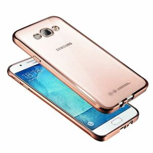 Galaxy S8 Plus SC-03J SCV35 6.3インチ 高級TPU スマホケース ピンクゴールド A896