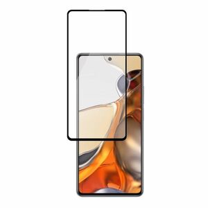 Xiaomi 11T 5G Xiaomi 11T Pro 5G 6.67インチ 9H 0.26mm 枠黒色 強化ガラス 液晶保護フィルム 2.5D L101