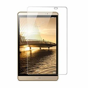 MediaPad M2 8.0 801W 803L 9H 0.33mm 強化ガラス 液晶保護フィルム 2.5D K727