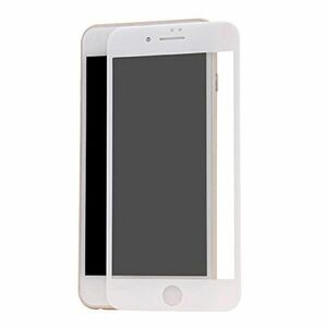 iPhone6 Plus iPhone6s Plus 5.5インチ 9H 0.26mm 枠白色 全面保護 強化ガラス 液晶保護フィルム 2.5D KA20