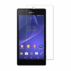 Xperia T3 5.3インチ 9H 0.3mm 強化ガラス 液晶保護フィルム 2.5D KA16