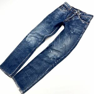 リーバイス ☆ LEVIS 515-0217 515 一点モノの経年変化◎ W29 デニムパンツ ブルー ジーンズ アメカジ ストリート 古着MIX Y2K■Ja5718