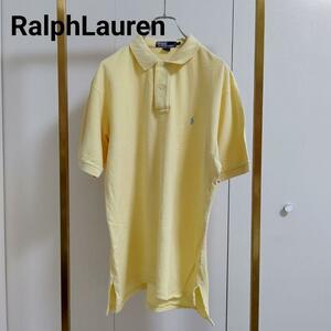 RalphLauren/ラルフローレン/L/イエロー/ポロシャツ