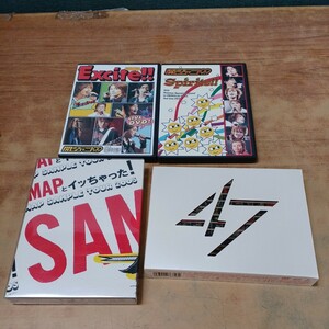 関ジャニ∞ SMAP LIVE DVD 4点セット ジャニーズ アイドル 中古 長期保管