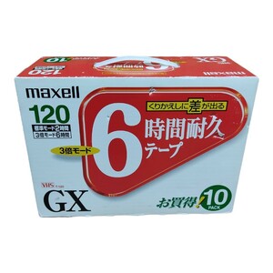 maxell 録画用 VHSビデオテープ スタンダード 120分 10巻 T-120GXS.10P