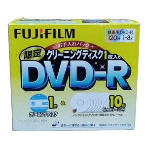 maxell DVD-R 10枚 クリーニングディスク 1枚 VDRP120LX10WT8X+CL