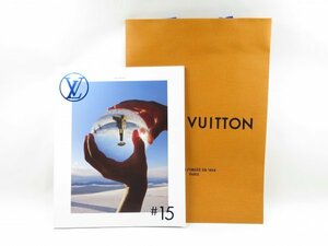 (IW031) LOUIS VUITTON ルイヴィトン THE BOOK #15 スタイルブック / ショッパー 手提げ袋 ショップ袋 セット