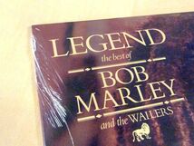 未開封 ボブ・マーリー Legend 復刻180g重量盤LP The Best Of Bob Marley And The Wailers レジェンド ベストMarcia Griffiths Rita Marley_画像4