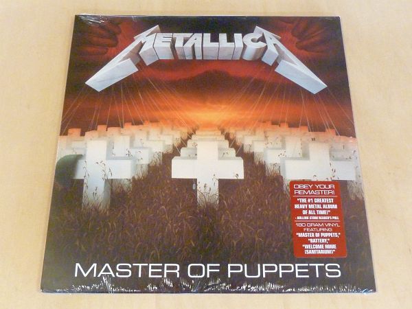 ヤフオク! -「metallica master of puppets」(レコード) の落札相場