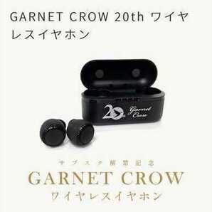 【希少 最終価格】GARNET CROW 20th Anniversary ワイヤレスイヤホン ポーチ付き ガーネットクロウ 20周年記念 限定品 の画像2