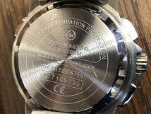 POLIMASTER （ポリマスター）ステンレススチール　腕時計 watch 重厚 193g PM1208M 線量計 核汚染水 ガイガーカウンター 原発事故 電池切れ_画像7