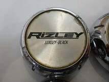 Weds RiZLEY LUXUZY-BLACK ホイール センターキャップ 4個 68mm BC-652 ウェッズ ライツレー_画像4