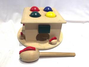 ■8592■森の遊び道具シリーズ たたいてコロン 知育玩具 ベビー 赤ちゃん おもちゃ エド・インター