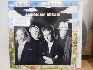 ○CROSBY,STILLS,NASH&YOUNG/AMERICAN DREAM USA輸入盤LPレコード　81888-1
