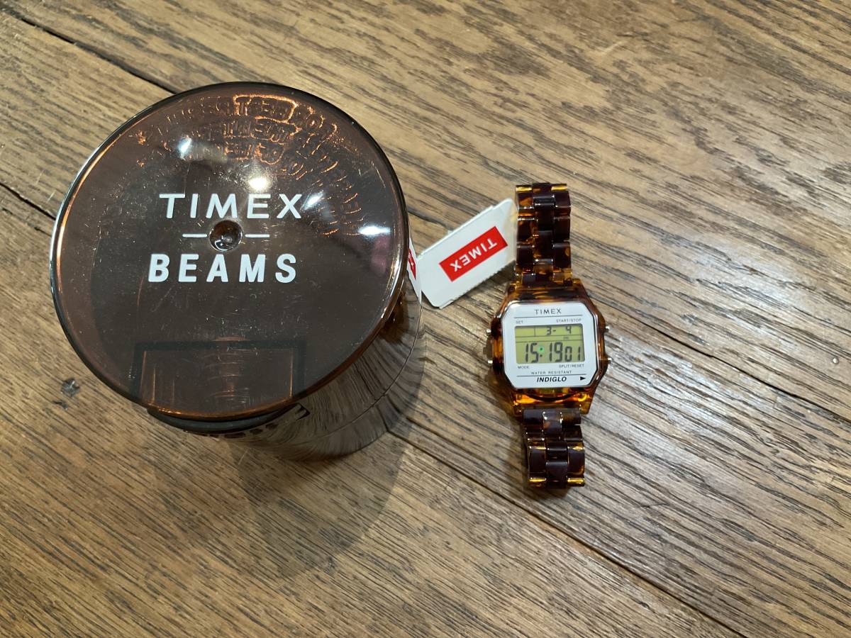 新品未使用】TIMEX × BEAMS べっ甲 腕時計 【オンライン限定商品】 www