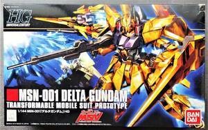 HG デルタガンダム MSN-001 1/144 HGUC136 バンダイ 機動戦士ガンダムUC(ユニコーン)UC-MSV ゴールドメッキ仕様 未使用未組立