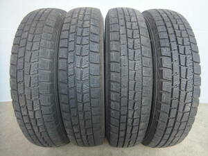 【7.6～6.7ミリ】145/80R13 ダンロップWINTERMAXX WM01☆4本セット 30305 検)ワゴンR ムーヴ タント スペーシア アルト AZワゴン ミラ