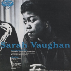  Sara *vo-nSARAH VAUGHAN / Sara *vo-n* with * Clifford * Brown / 1989.11.05 / 1954 year recording / EMARCY / EJD-3012