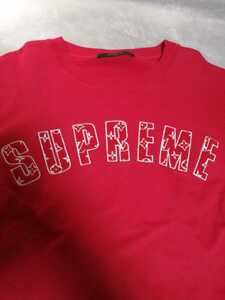  Supreme × Louis Vuitton максимально высокий . произведение приобретение не возможно ja Ian to монограмма Supreme Logo нашивка тренировочный футболка 